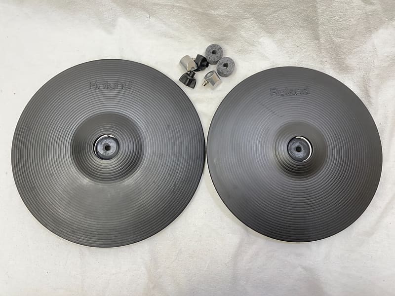 TWO Roland CY-12C CY-13R V-Cymbal V Drum Trigger CY12C CY13R