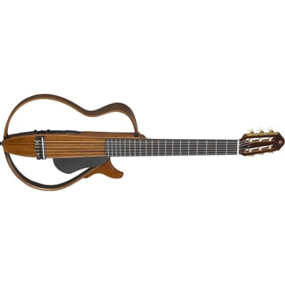 Yamaha Nylon String Silent Guitar Natural Slg-200N NT w/ Gig Bag image 2