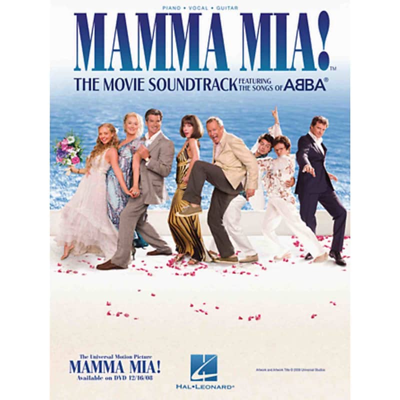 Mamma Mia!, The Movie Soundtrack Featuring The Songs Of Abba, P/V/G image 1