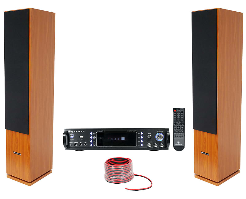 Home Theater System Rockville Inch Tower Speakers Rockville TM80W