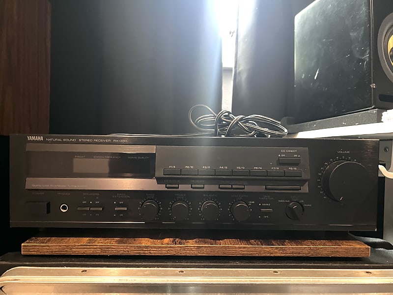 Yamaha RX-330 1990 - Black