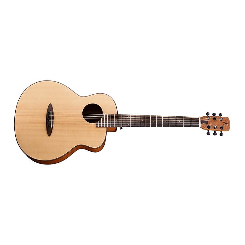 Anuenue M10 Feather Bird Solid Sitka Spruce Acoustic Guitar