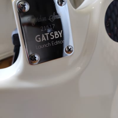 Gordon Smith The Gatsby Launch Edition Vintage White P90s + Deluxe gigbag image 10