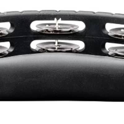 Meinl Percussion Headliner Series Hand Held ABS Tambourine Black Dual (HTBK) image 4
