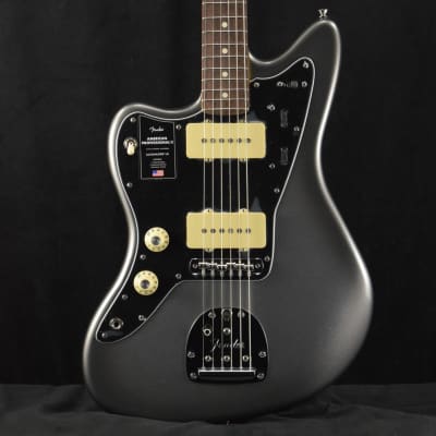 Fender American Professional II Jazzmaster Left-Hand Mercury Rosewood Fingerboard image 1