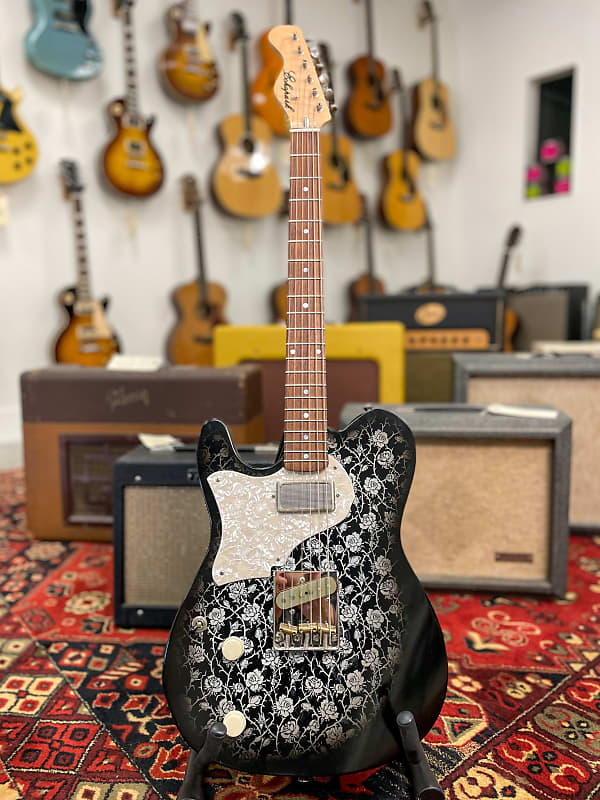 2018 Echopark Clarence Rose Left-Handed Electric Guitar USA w/OHSC image 1
