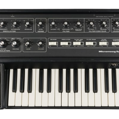 Moog Micromoog Analog Keyboard Synthesizer