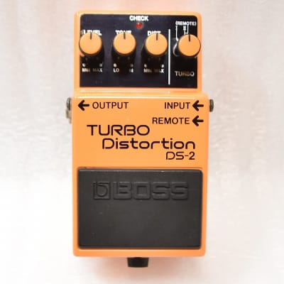BOSS TURBO Distortion DS-2 1989年 日本製 日本製 BOSS DS-2 TURBO DISTORTION 1989年製