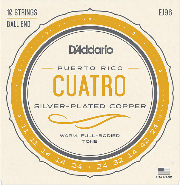 D'Addario EJ96 Cuarto-Puerto Rico Strings Bild 1