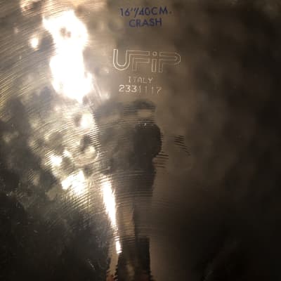 UFIP 16" Bionic Crash Cymbal - 1159g - Brilliant - Free shipping image 2