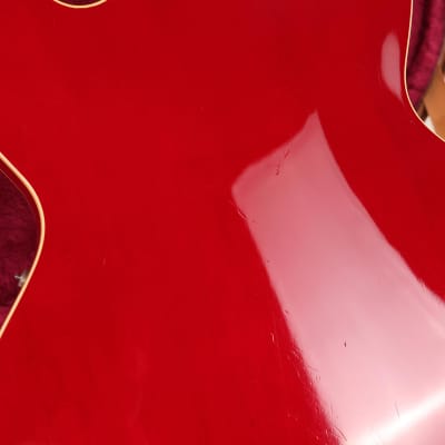 1985 Gibson ES-335 Dot Reissue Cherry Red image 10