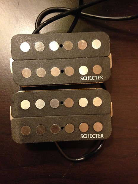 Schecter super rock on sale pickups