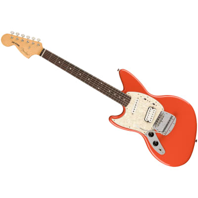 Kurt Cobain Jag-Stang LH Fiesta Red + Housse Fender image 2