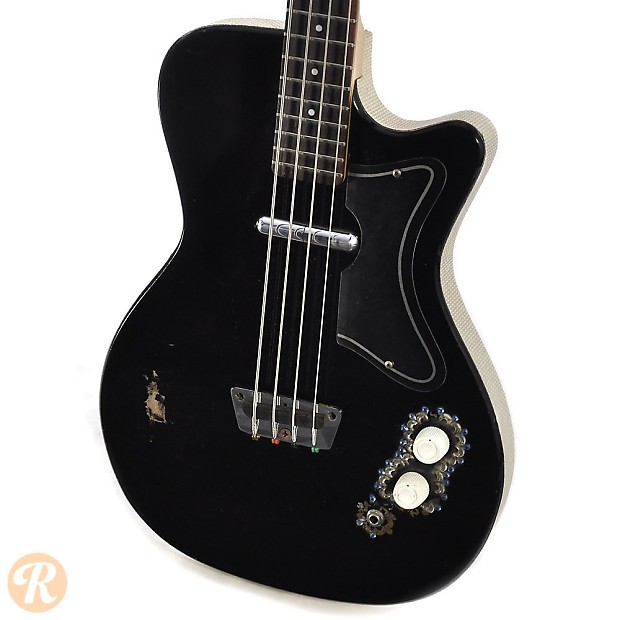 Silvertone 1444 Bass Black 1964 image 2