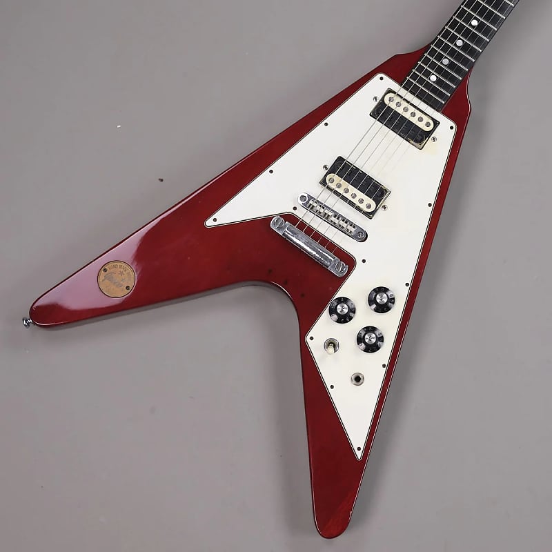 Greco FV-900 Medallion Flying V 1973 - Red