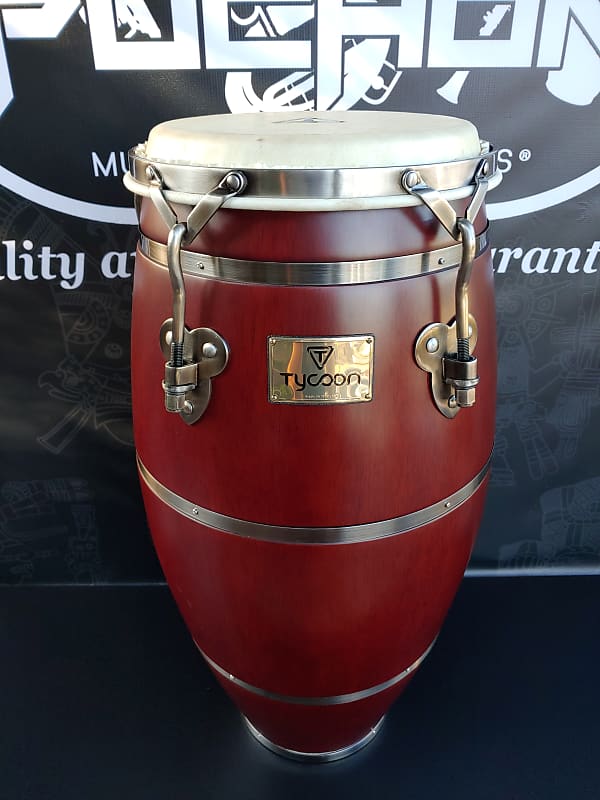 Tycoon Percussion 11 Master Terra-Cotta Series Quinto W/Single Stand
