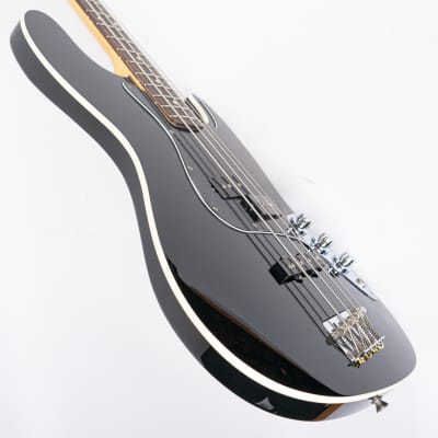 2009 *Non Export* MIJ Fender Aerodyne Jazz Bass Black w/ P/J Pickup Configuration, Padded Gigbag image 4