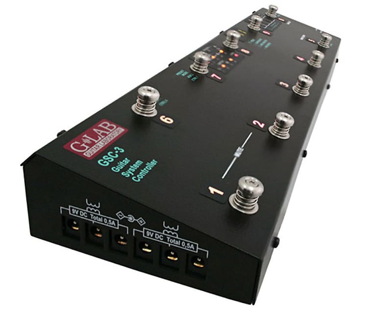 G-Lab GSC-3 Guitar System Controller Pedalboard Switcher | Reverb