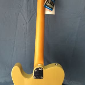 Stagg SET-CST YW Vintage "T" Series Custom Electric Guitar Transparent Yellow - GD1004 image 7