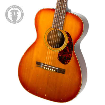 1968 Guild F-20 Acoustic Cherry Sunburst w/Brazilian Rosewood Fretboard & Bridge for sale