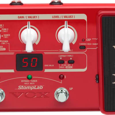 Vox Stomplab2B Bass Multi-Effects (w/Expression) Pedal image 1