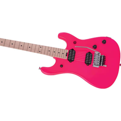 EVH 5150 Series Standard Electric Guitar, Maple Fingerboard, Neon Pink image 16