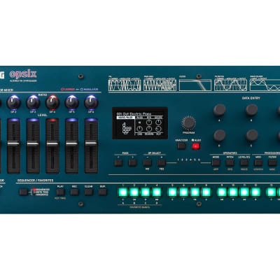 Korg opsix Module Altered FM Synthesizer 4U Rack-Mountable/Desktop