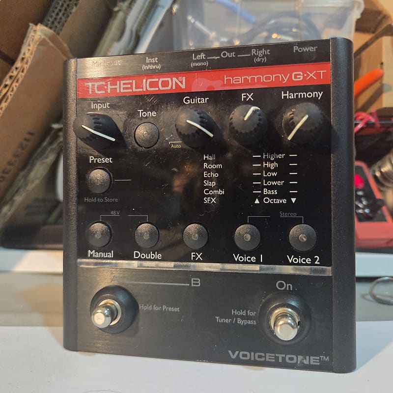 TC Helicon VoiceTone Harmony-G XT | Reverb