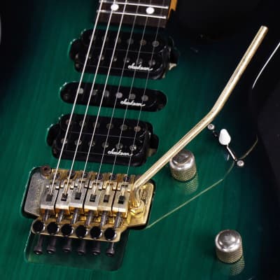 Charvel CDS-75 HSH See Thru Green Burst (S/N:384579) (12/04 Charvel CDS-75 HSH See Thru Green Burst (S/N:384579) (12/04