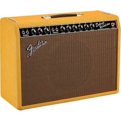 Fender '65 Deluxe Reverb 22W 1x12 Tube Guitar Combo Amp Fender '65 Deluxe Reverb 22W 1x12 Tube Guitar Combo Amp
