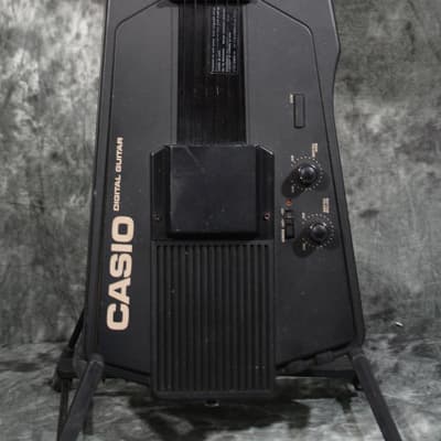Casio DG-1 Digital Guitar Vintage 80s Headless w Built in Speaker & Rhythms Works! W FAST Shipping image 1