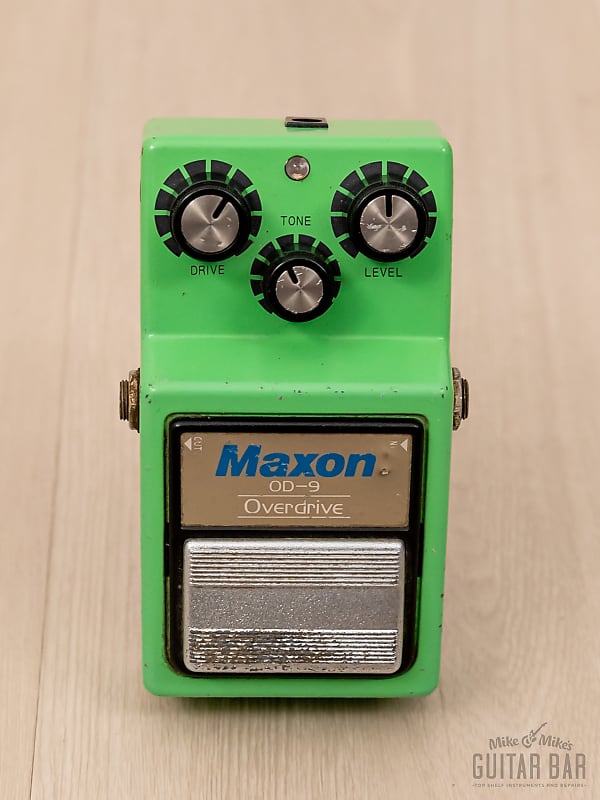 Maxon OD-9 ヴィンテージ 1983 Maxon OD-9 Overdrive Vintage Tube Screamer Guitar