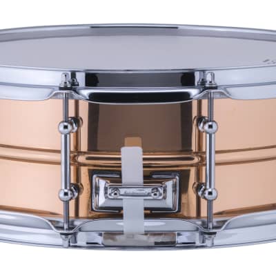 Ludwig Copper Phonic 5x14" Smooth Copper Kit Snare Drum with Tube Lugs LC660T NEW Authorized Dealer image 3