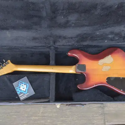 Vintage 1985 Guild S-281 Electric Guitar w/ Original Case, Hang Tag! Kahler, Flamed Maple! image 12