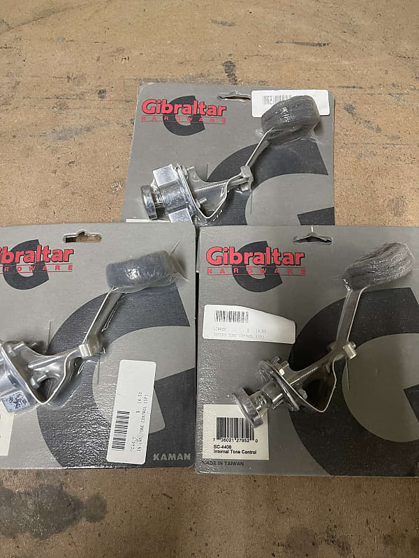 Gibraltar Drum internal tone mufflers 2000 Chrome Reverb