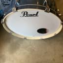 Pearl  Export 22 diameter x 18 bass drum  Sky blue sparkle