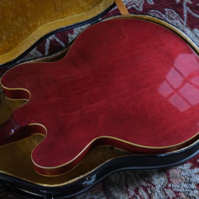 Greco ES300 SA500R 1973 - Ruby Red Hollow Body image 22