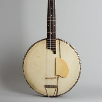 Gibson  Style GB Guitar Banjo (1922), ser. #11577 (FON), black tolex hard shell case. image 1