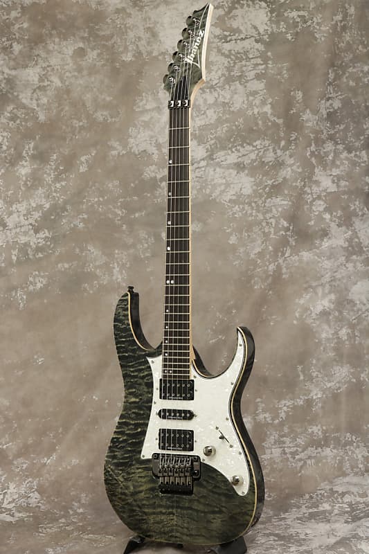 Ibanez RG950QMZ Black Ice - Shipping Included* | Reverb