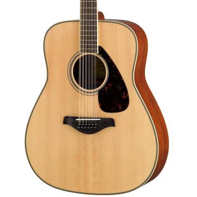 Yamaha FG820-12 Acoustic 12-String Guitar in Natural image 2