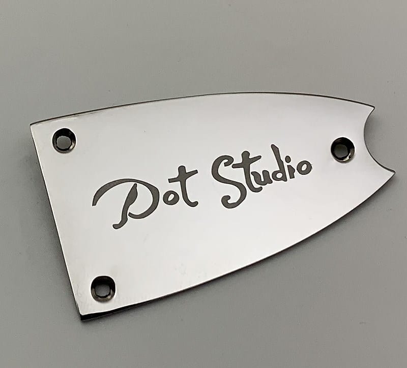 Stainless Steel Guitar Truss Rod Cover - Epiphone "Dot STUDIO" for Casino / DOT image 1