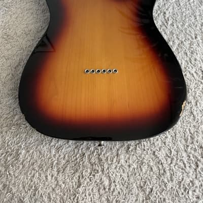 Fender Standard Telecaster 2017 Sunburst MIM Lefty Left-Handed Maple Neck Guitar image 12
