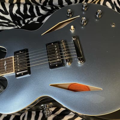 NEW ! Epiphone Dave Grohl DG-335 Semi-hollowbody Electric Guitar - Pelham Blue - In-Stock! - Authorized Dealer image 1