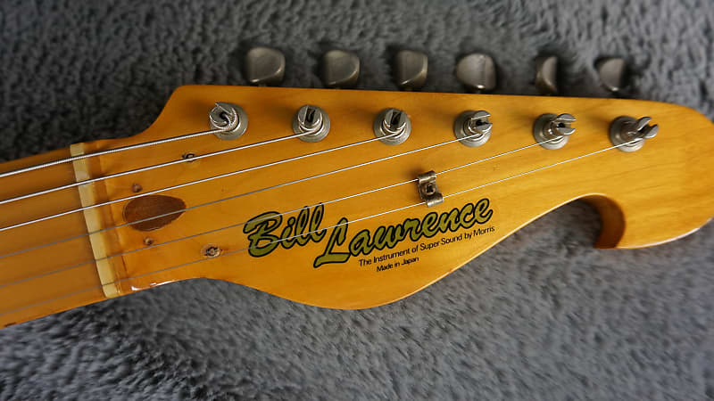 Morris Bill Lawrence S-Style - Red Japan | Reverb