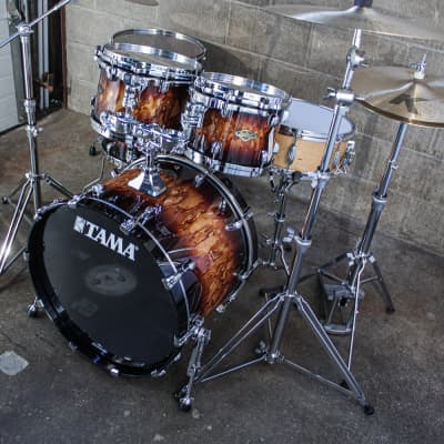 Tama Starclassic Walnut/Birch 5 Piece Drum Kit image 6