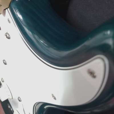 Custom Fender American Stratocaster 2002 CS69 Pups Teal Green Transparent Light Relic image 6