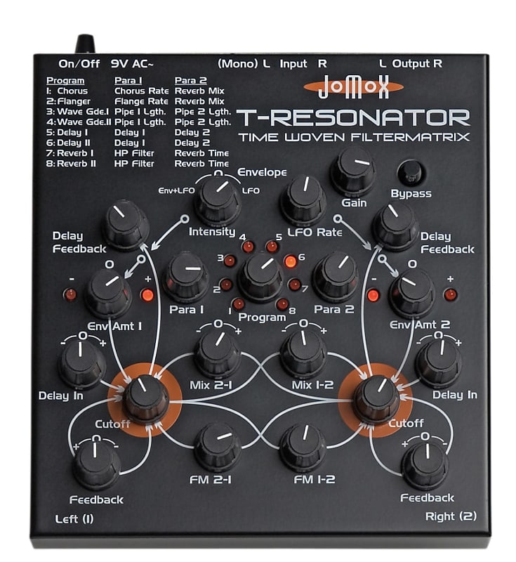 JoMox TResonator MK II Filterbox 2008 Reverb