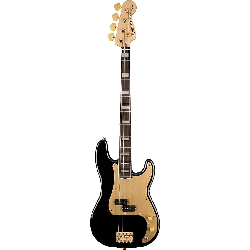 Squier 40th Anniversary Gold Edition Precision Bass image 1