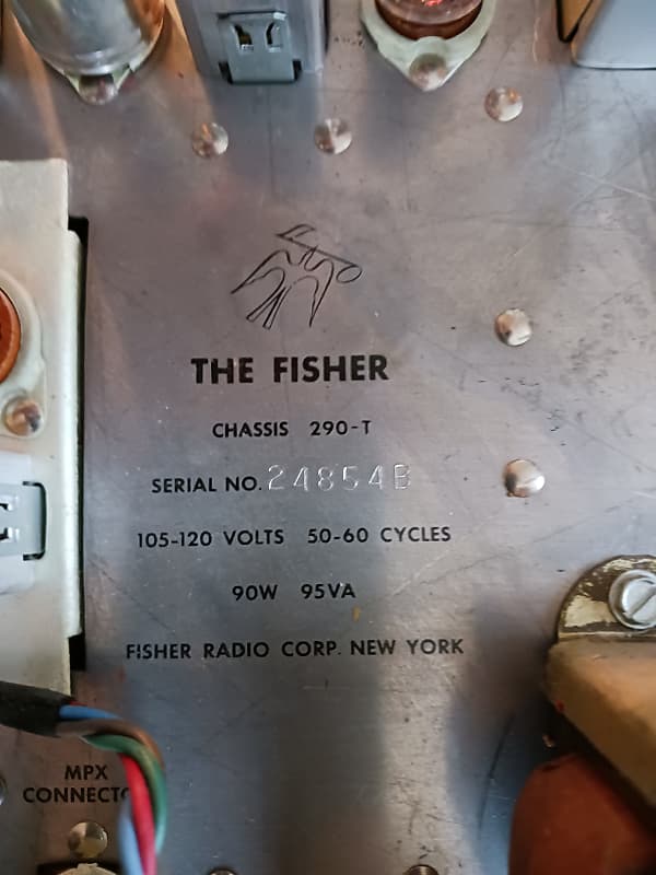 Epic Fisher Philharmonic IV P-20 (1964) 290-T Chassis With Epic Fisher Philharmonic IV P-20 (1964) 290-T Chassis With