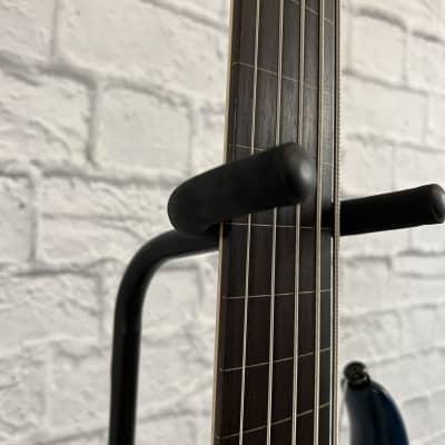 Sire Marcus Miller M7 Left-Handed 5-String Electric Bass - Transparent Blue w/ Gig Bag image 5